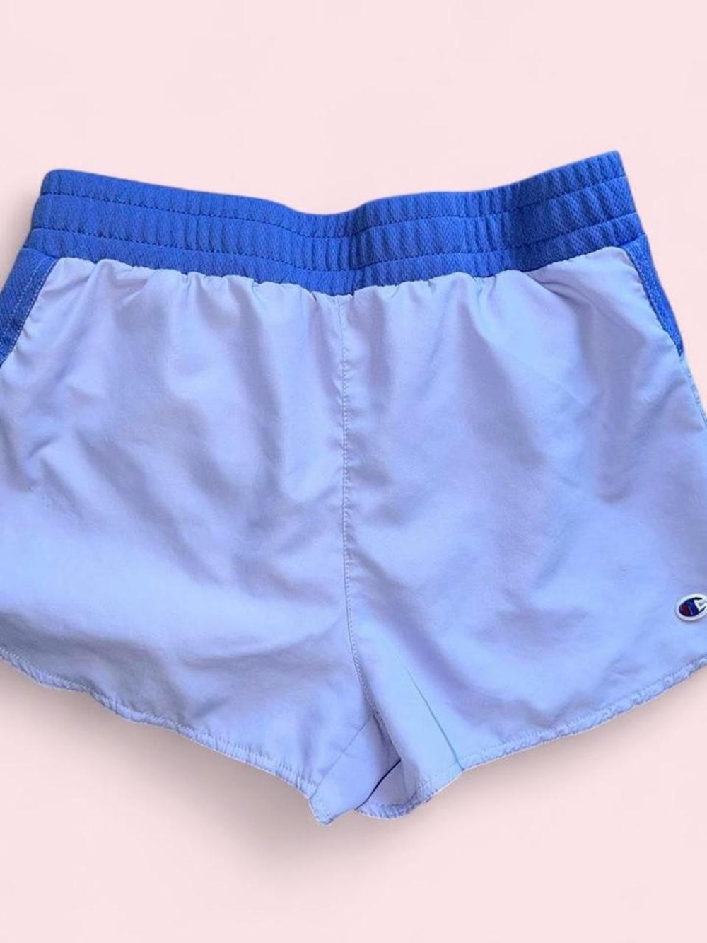 Champion Girls XL Light Blue Athletic Shorts